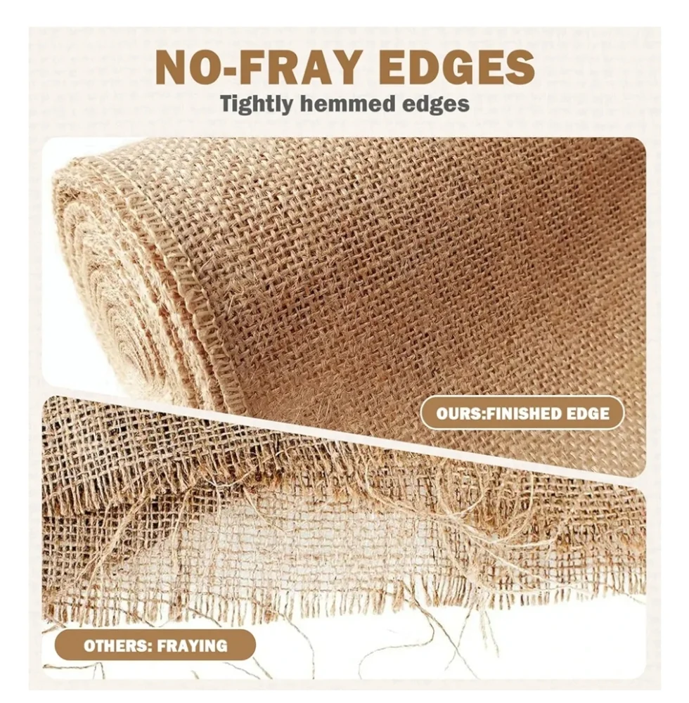 Burlap Table Runner
